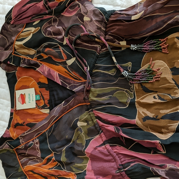 Farm Rio Elephant Print Maxi - Picture 5 of 7